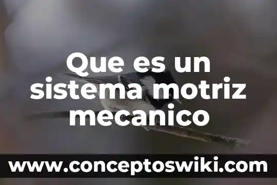 Peeling mecanico que es 7 Que es un sistema motriz mecanico