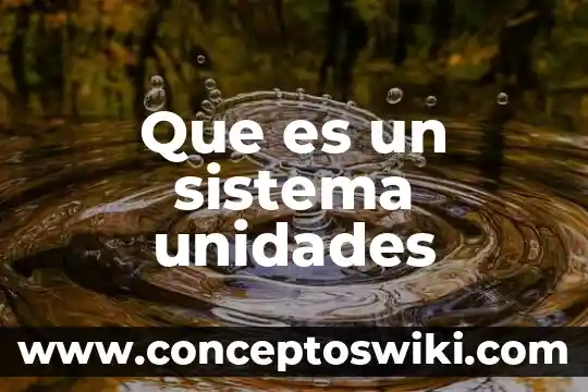 Que es un organo sexual caracteristicas 6 Que es un sistema unidades