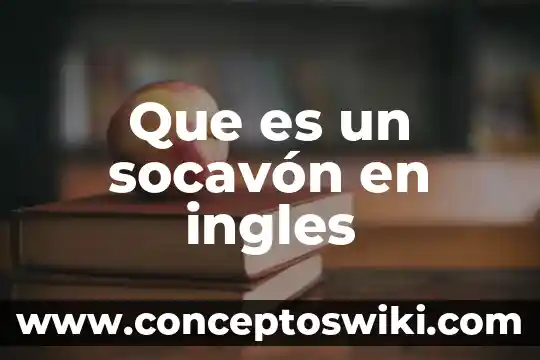 Skateboarding que es en inglés 4 Que es un socavón en ingles
