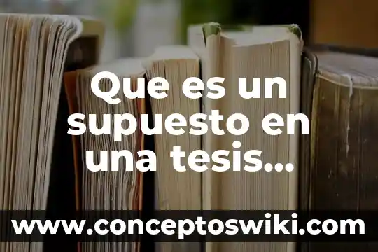 Que es seguridad industrial tesis 4 Que es un supuesto en una tesis yahoo