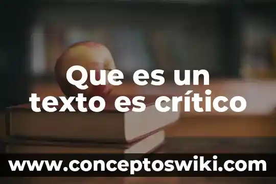 Que es de luna en texto completo 8 Que es un texto es crítico