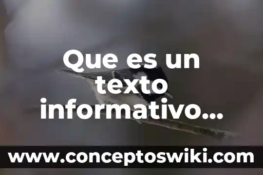 Que es un boletín informativo y que debe de contener 4 Que es un texto informativo descrito para niños