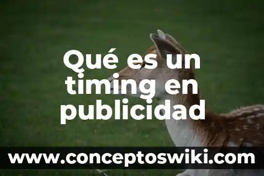 Que es el planner en publicidad 6 Qué es un timing en publicidad