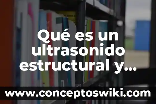 Qué es ultrasonido en tecnología de alimentos 3 Qué es un ultrasonido estructural y para que sirve