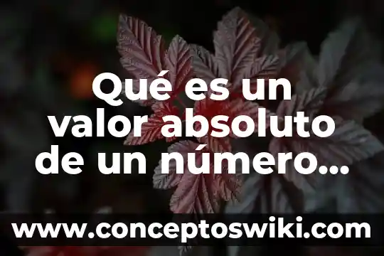 Que es luminosidad o valor absoluto en el color 5 Qué es un valor absoluto de un número entero