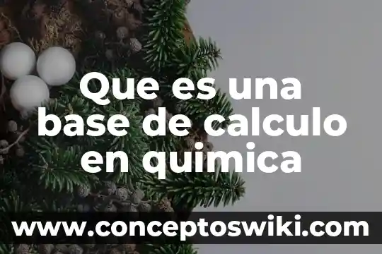 Que es un asa de platino en quimica 4 Que es una base de calculo en quimica