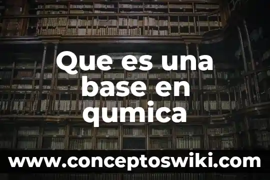 Que es clave en la base de datos 6 Que es una base en qumica
