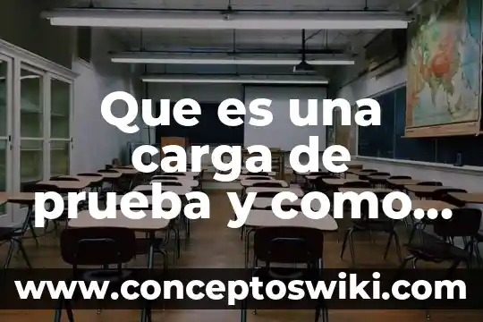 Que es ser un donante 7 Que es una carga de prueba y como debe ser