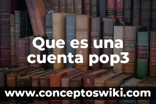 Qué es el alias de la cuenta BBVA 4 Que es una cuenta pop3