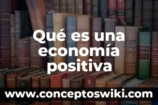 Que es hacer enfasis 3 Qué es una economía positiva