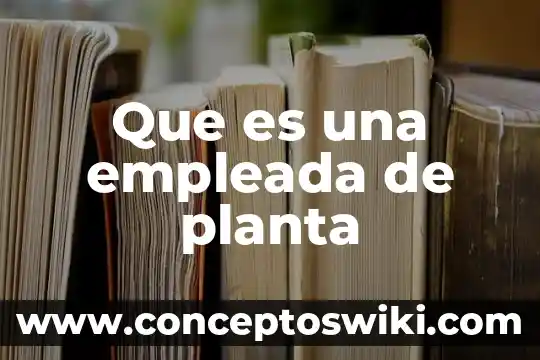 Qué es tamaño de planta y qué factores lo determinan 8 Que es una empleada de planta