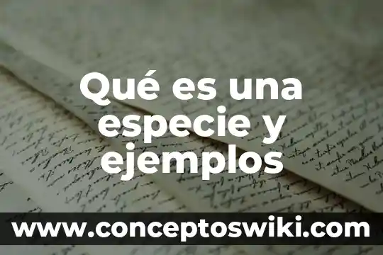 Que es plurilingüismo ejemplos 8 Qué es una especie y ejemplos
