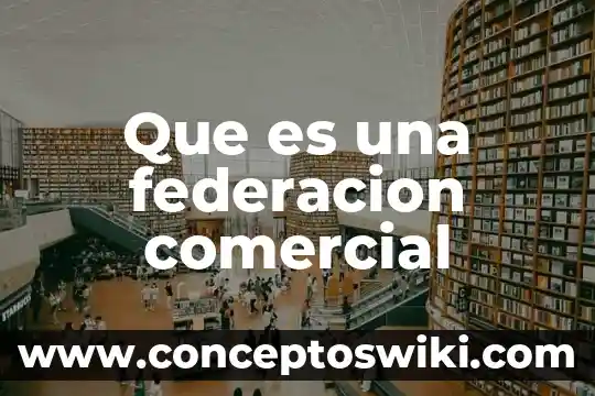 Que es el interes fiscal de la federacion 4 Que es una federacion comercial