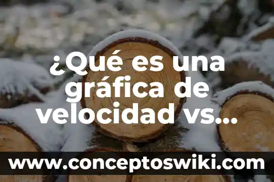 Que es la edicion grafica ejemplos 5 ¿Qué es una gráfica de velocidad vs tiempo?