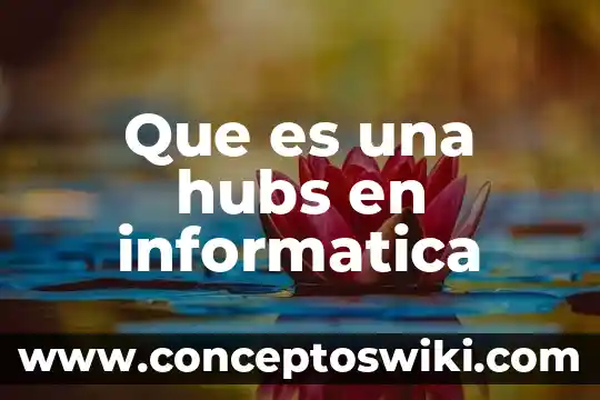 Qué es señal analógica informática 6 Que es una hubs en informatica