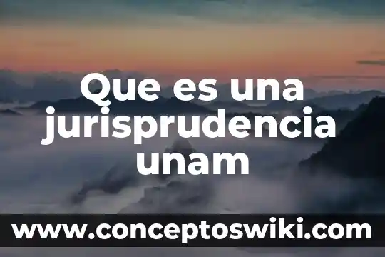 Qué es una jurisprudencia en materia aduanera 6 Que es una jurisprudencia unam
