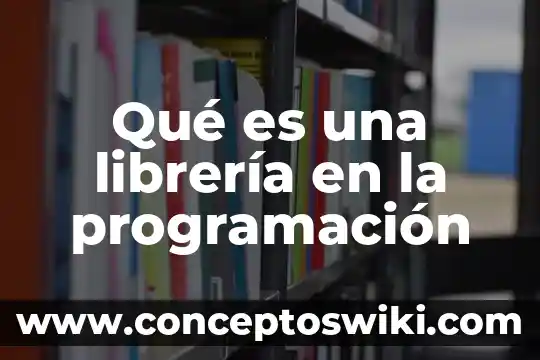 Que es padding right en programacion 8 Qué es una librería en la programación