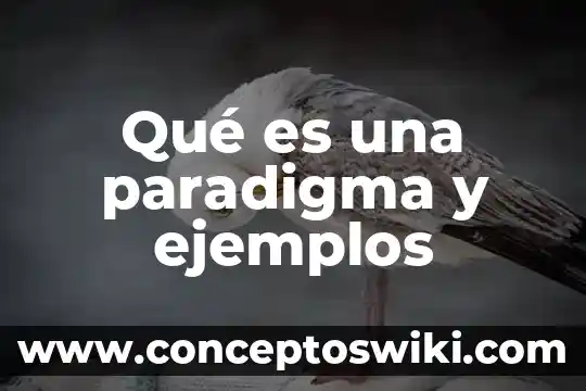 Que es etimología y sus ejemplos 6 Qué es una paradigma y ejemplos