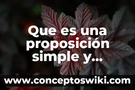 Qué es un insentro en matemáticas 5 Que es una proposición simple y compuesta matematicas