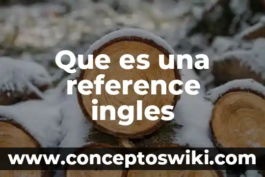 Skateboarding que es en inglés 3 Que es una reference ingles