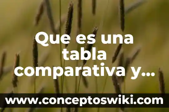 Qué es la afinidad electrónica de la tabla periódica 4 Que es una tabla comparativa y que datos lleva
