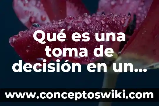 Or que es importante desarrollar un plan de proyecto 4 Qué es una toma de decisión en un proyecto