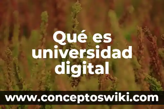 Qué es una señal análoga y señal digital 4 Qué es universidad digital