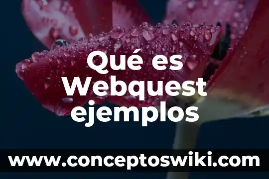 Que es un icono de programa ejemplos 8 Qué es Webquest ejemplos