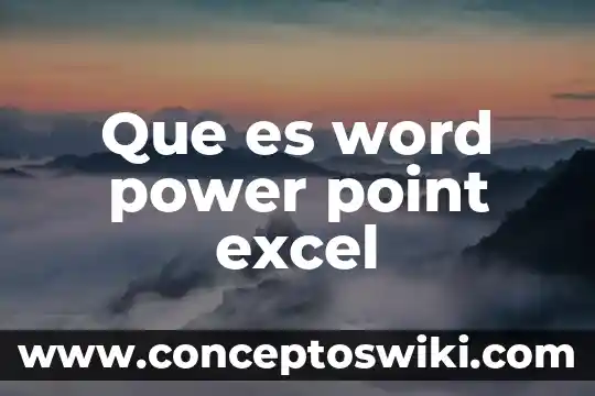 Que es examinada de forma individual ventana power point 5 Que es word power point excel