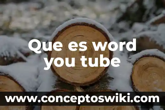 Qué es o qué significa el espacio interlineado en Word 3 Que es word you tube