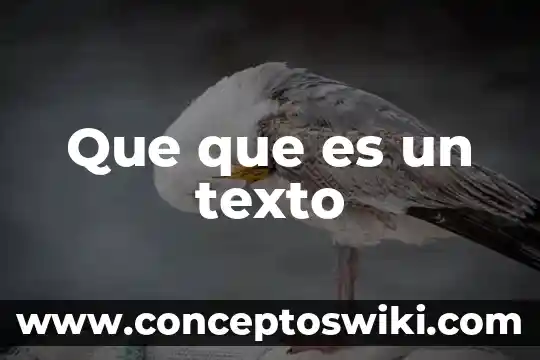 Texto entre lineas que es 8 Que que es un texto