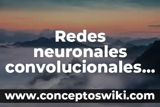 Que es una bulneravilidad redes 7 Redes neuronales convolucionales que es
