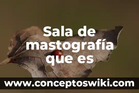Que es la legalia del sol 4 Sala de mastografía que es