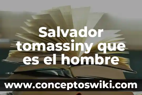 ¿Qué es rasiel hombre o mujer? 7 Salvador tomassiny que es el hombre