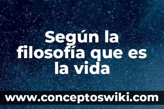 Por que es importante la vida animal 3 Según la filosofía que es la vida
