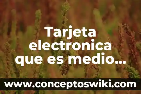 Que es la firma electronica banorte 4 Tarjeta electronica que es medio de pago