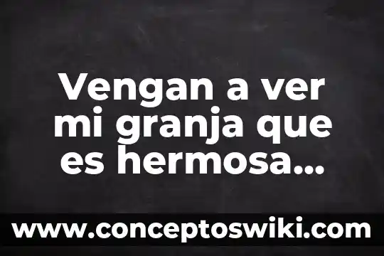 Por que es bueno ver dr house 4 Vengan a ver mi granja que es hermosa song