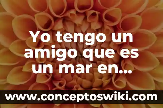 Que es la ansiedad y como saber si tengo 3 Yo tengo un amigo que es un mar en calma